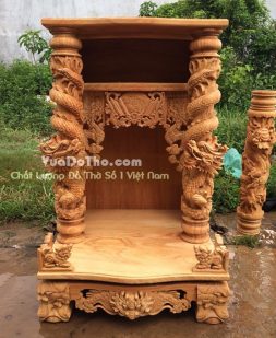 Bàn thờ thần tài ông địa hộp đèn 68 x 68 x 108