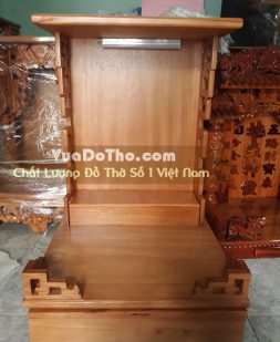 bàn thờ thần tài ông địa hiện đại không cột