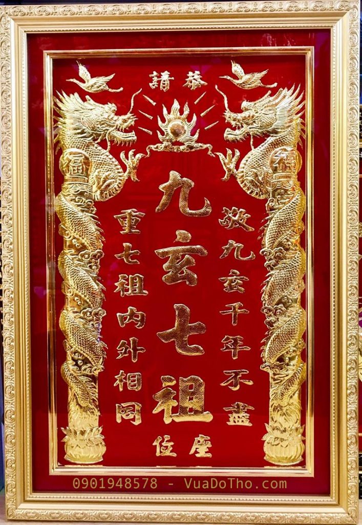 bài vị cửu huyền thất tổ